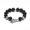 Leaping Fish Prosperity – Golden Obsidian & 925 Ruyi Bracelet