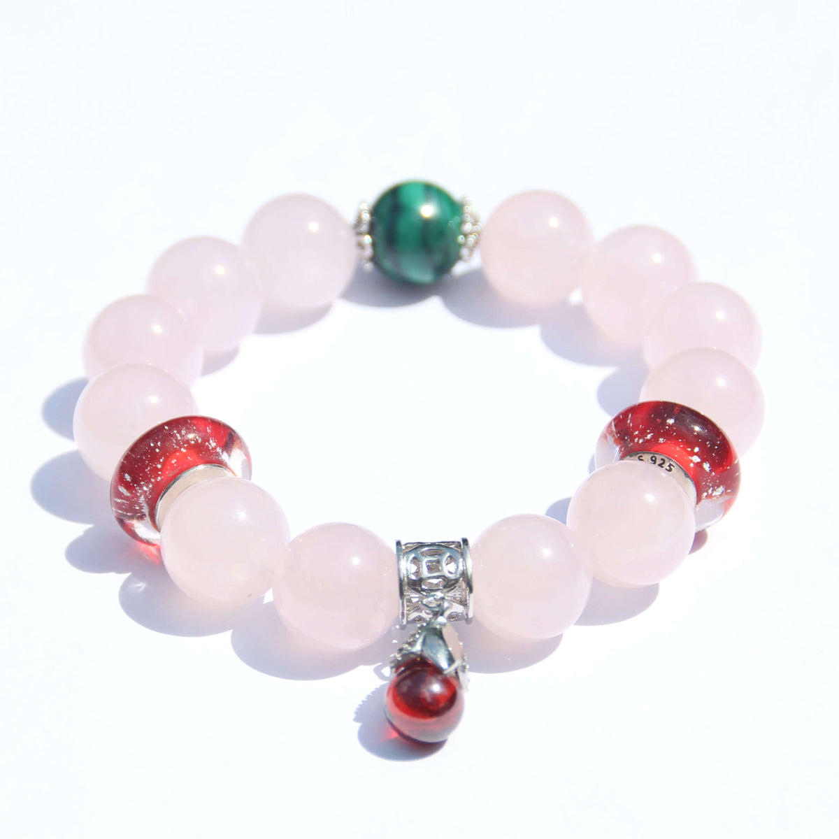 Pink Lady Rose Quartz Bracelet