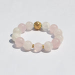 925 GP Lotus – Kunzite & White Phantom Bracelet