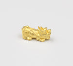 24K Gold Pixiu – Ruby & African Jade Prosperity Bracelet