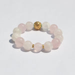 925 GP Lotus – Kunzite & White Phantom Bracelet