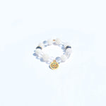 Doumu & Five Emperors – White Phantom & Clear Quartz Bracelet