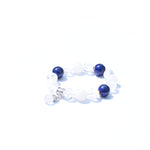 White quartz (“Azeztulite”) bead detail